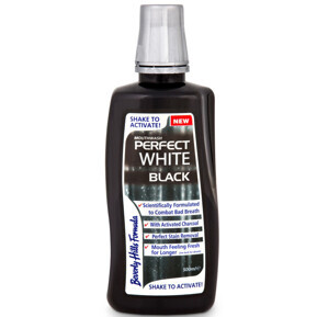Perfect White Black Mouthwash