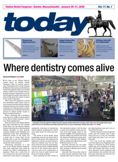 today Yankee Dental Congress Boston,  Jan. 29–31, 2026