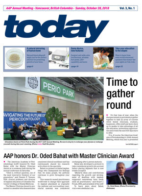 AAP Annual Meeting Vancouver, October 28, 2018