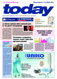 today Expodental Milano 2013