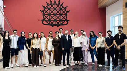 KMDC student shines at International Dental Exchange Program in Turkiye