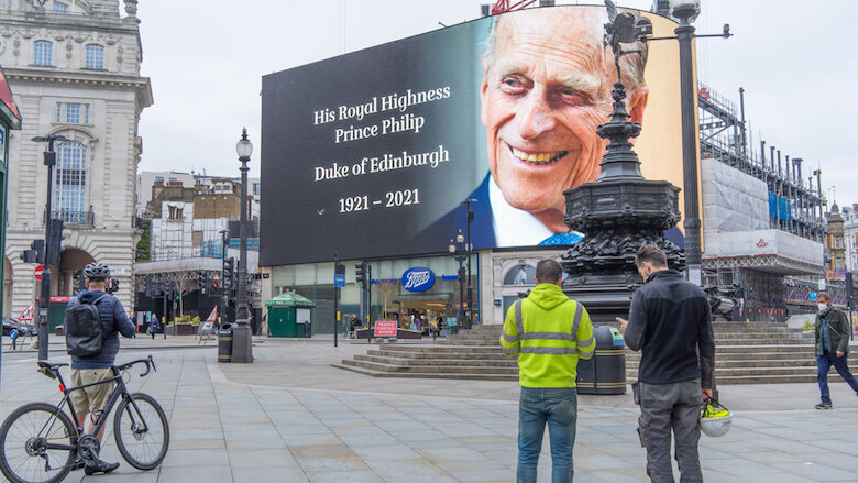 BDA mourns the death of Prince Philip