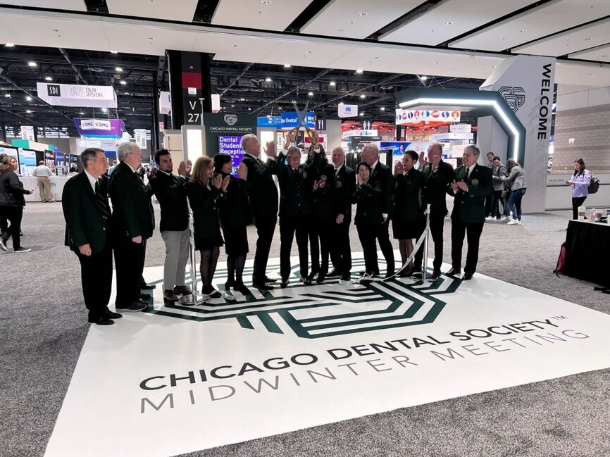 Ribbon cutting.