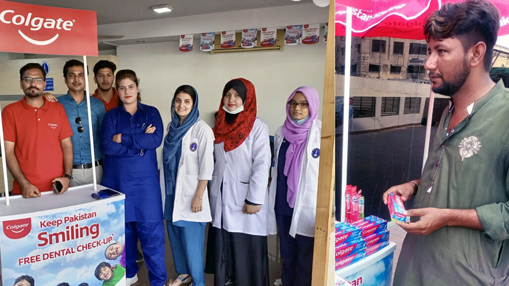 AIDM, Colgate mark oral health week