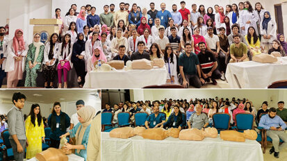 AIDM holds basic life support workshop