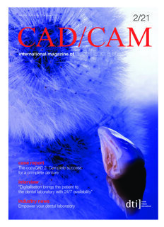 CAD/CAM international No. 2, 2021