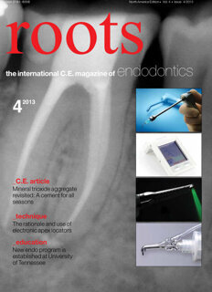 roots C.E. No. 4, 2013
