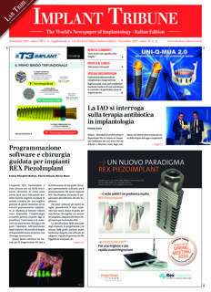 Implant Tribune Italy No. 4, 2019