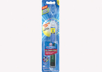 Build brushing compliance with new ARM & HAMMER Spinbrush Glōbrush