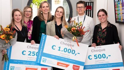 Daphne Spang wint NVvK-elmex scriptieprijs