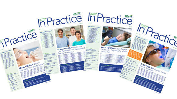 OSAP offers training tips for infection control
