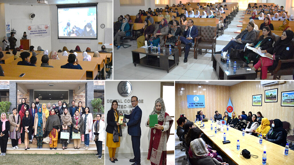 HITEC-IMS Dental College marks oral health awareness week