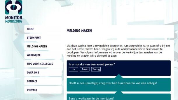 Helpende hand voor slecht functionerende tandartsen