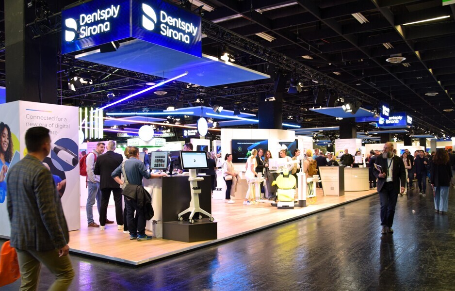 Firma Dentsply Sirona zaprezentowała innowacje w swoich głównych kategoriach produktów w hali 11.3.