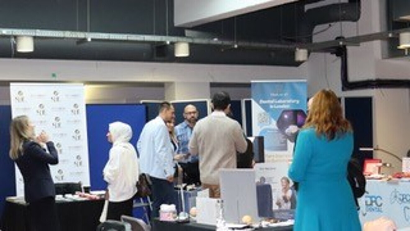 Exhibition activities at the Digital Dentistry Conference and Exhibition. (Image: Karmen Lam)