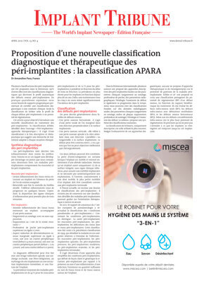 Implant Tribune France No. 1, 2021