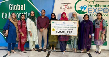 Hamdard University's team shines at Dental Innovate 2024