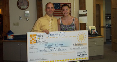 Thanks to Smile for a Lifetime, children receive free orthodontic care
