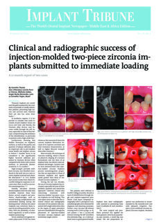 Implant Tribune Middle East & Africa No.1, 2023