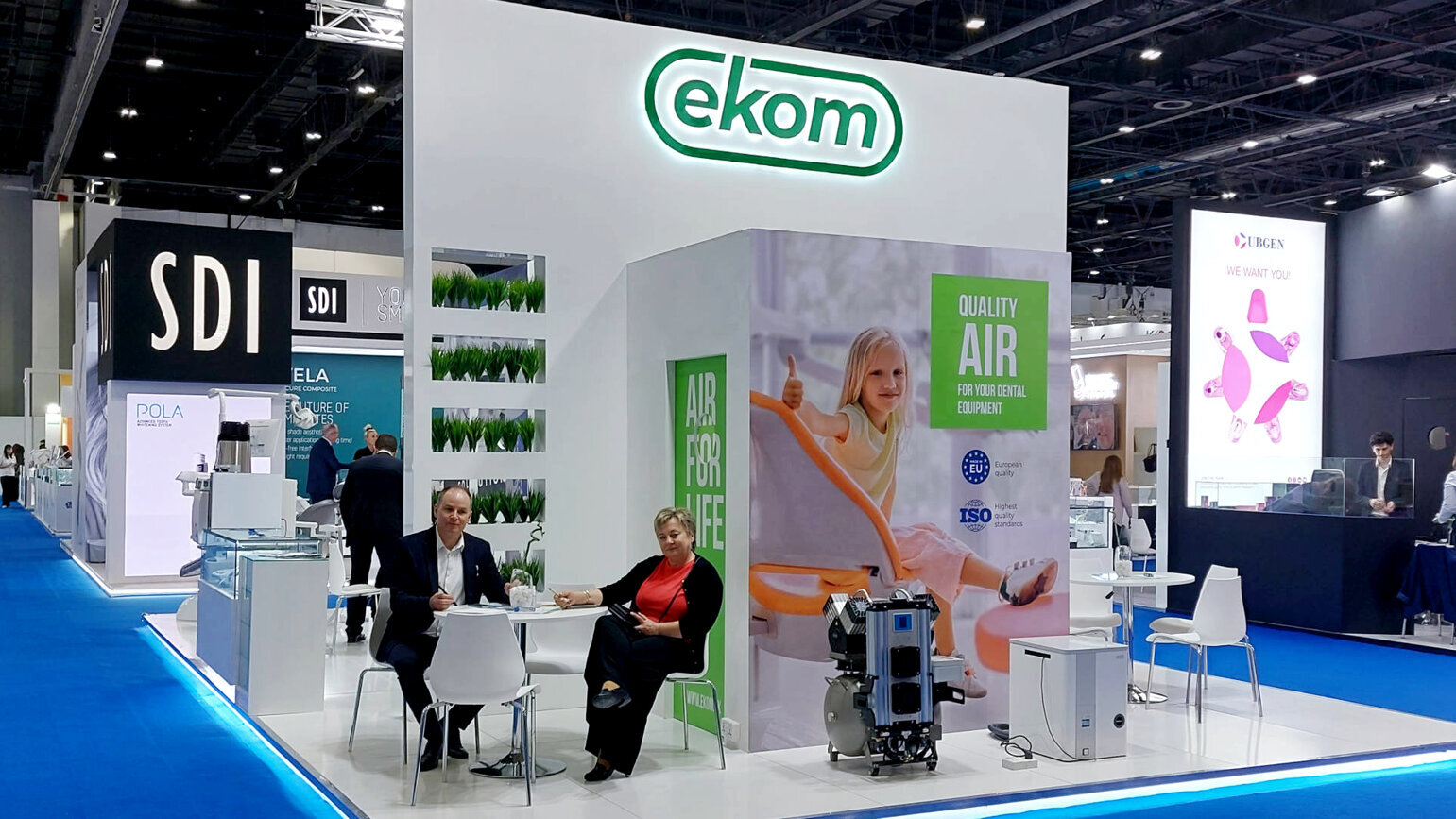 EKOM exhibits at AEEDC Dubai 2024