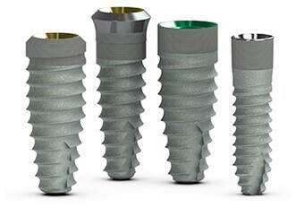 Tapered implants
