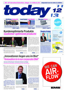 today IDS 2013 Cologne 12 March