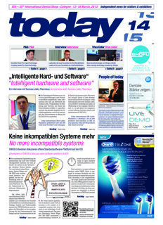 today IDS 2013 Cologne 14 March