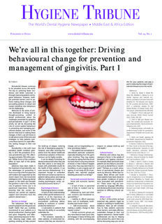Hygiene Tribune Middle East & Africa No. 1, 2024