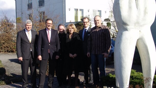 Hoher Besuch bei Schütz Dental