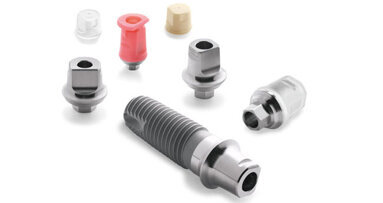 Hex-Lock Short Abutment and Restorative System