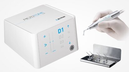 Piezotome extractions favour bone preservation with immediate implant placement