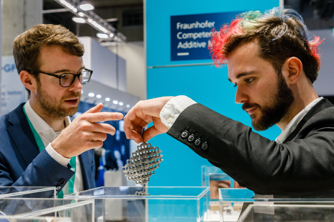 Die Formnext Start-up Challenge ist eine einzigartige Gelegenheit für Start-ups der additiven Fertigung, ihr Netzwerk zu erweitern. © Mesago Messe Frankfurt/Marc Jacquemin