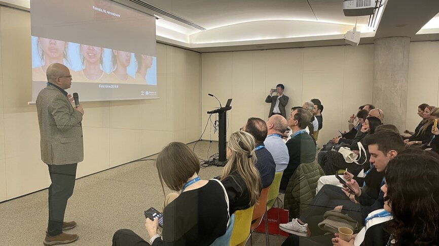 Through numerous lectures and workshops, the event aimed to enhance attendees’ knowledge and clinical skills in aligner orthodontics. (Image: Dental Tribune International)
