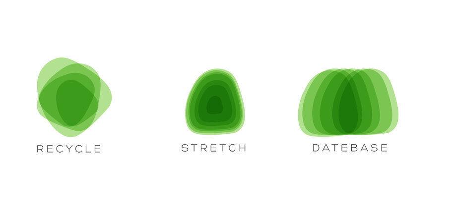 Fig. 3: As there are different methods of copying natural teeth shapes, we decided to categorize them into these three categories of Biocopy.