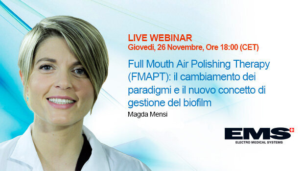 Full Mouth Air Polishing Therapy (FMAPT): il cambiamento dei paradigmi e il nuovo concetto di gestione del biofilm