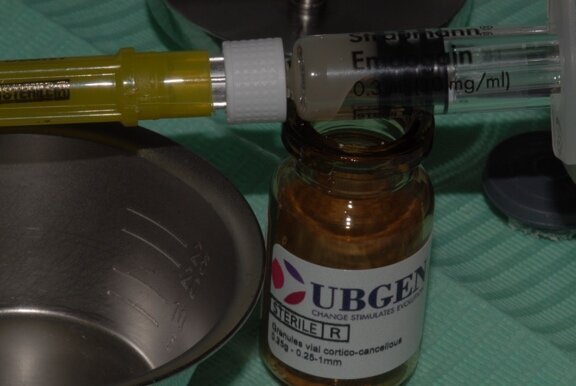 Fig. 9 - Biomateriale e amelogenine.