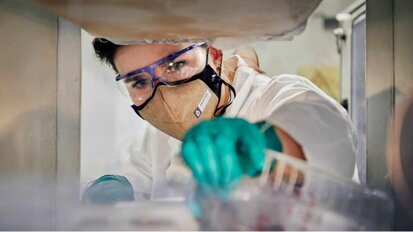 Selbstdesinfizierende Maske für besseren Virenschutz ﻿