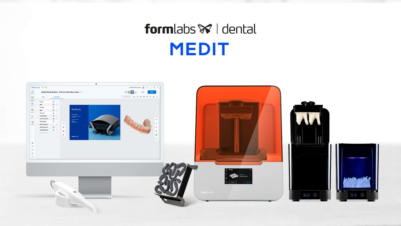Formlabs Dental and Medit partner to streamline chairside 3D printing