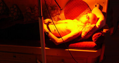 Swallowing disorder overcome using irradiation therapy