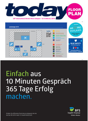 today at IDS Cologne Floor Plan 2019