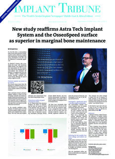 Implant Tribune Middle East & Africa No. 5, 2021