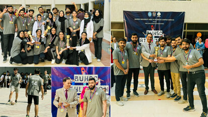 Quiz contest held at BUHS among BDS students