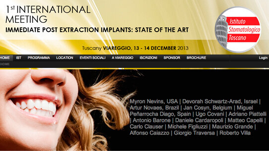 Un utile sito per tutte le informazioni occorrenti? 1st International Meeting