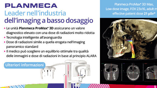 Dosi effettive delle unità radiografiche Planmeca ProMax®