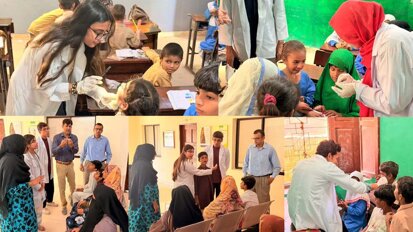 Baqai dental students promote oral health awareness in Lyari