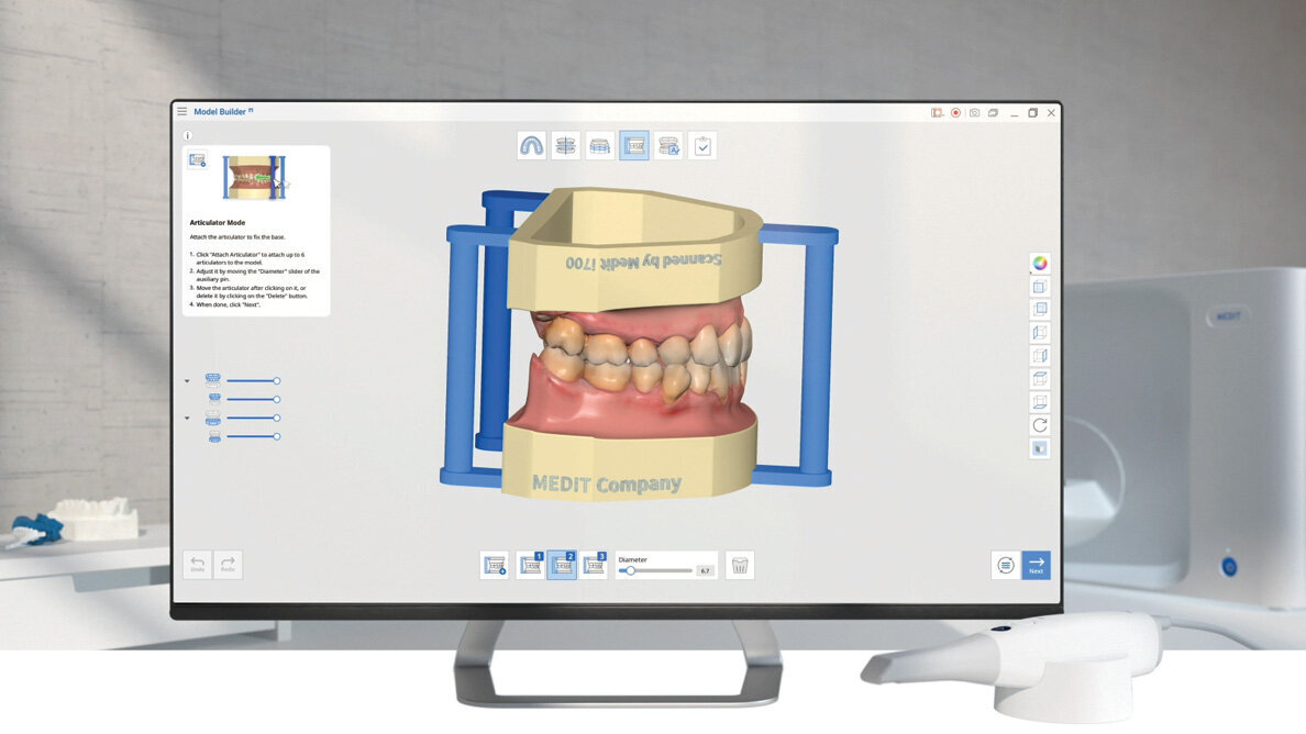 Use Medit Model Builder to create models from digital data