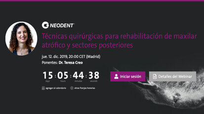 Más webinars en la plataforma de e-learning del Grupo Straumann