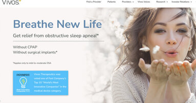 Vivos Therapeutics announces exclusive distribution agreement with GM Instruments for the U.S. and Canada