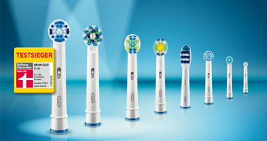 Oral-B erneut Testsieger bei Stiftung Warentest