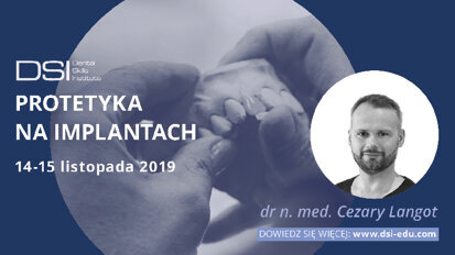2 miejsca na obleganą „Protetykę na implantach”!